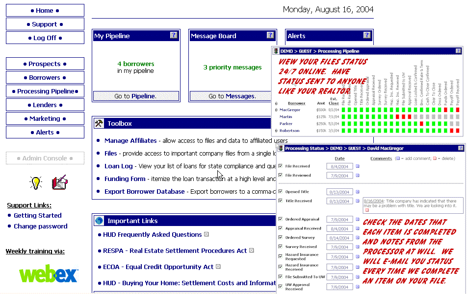 Your Mortgage Loan Processing Solution delivered.